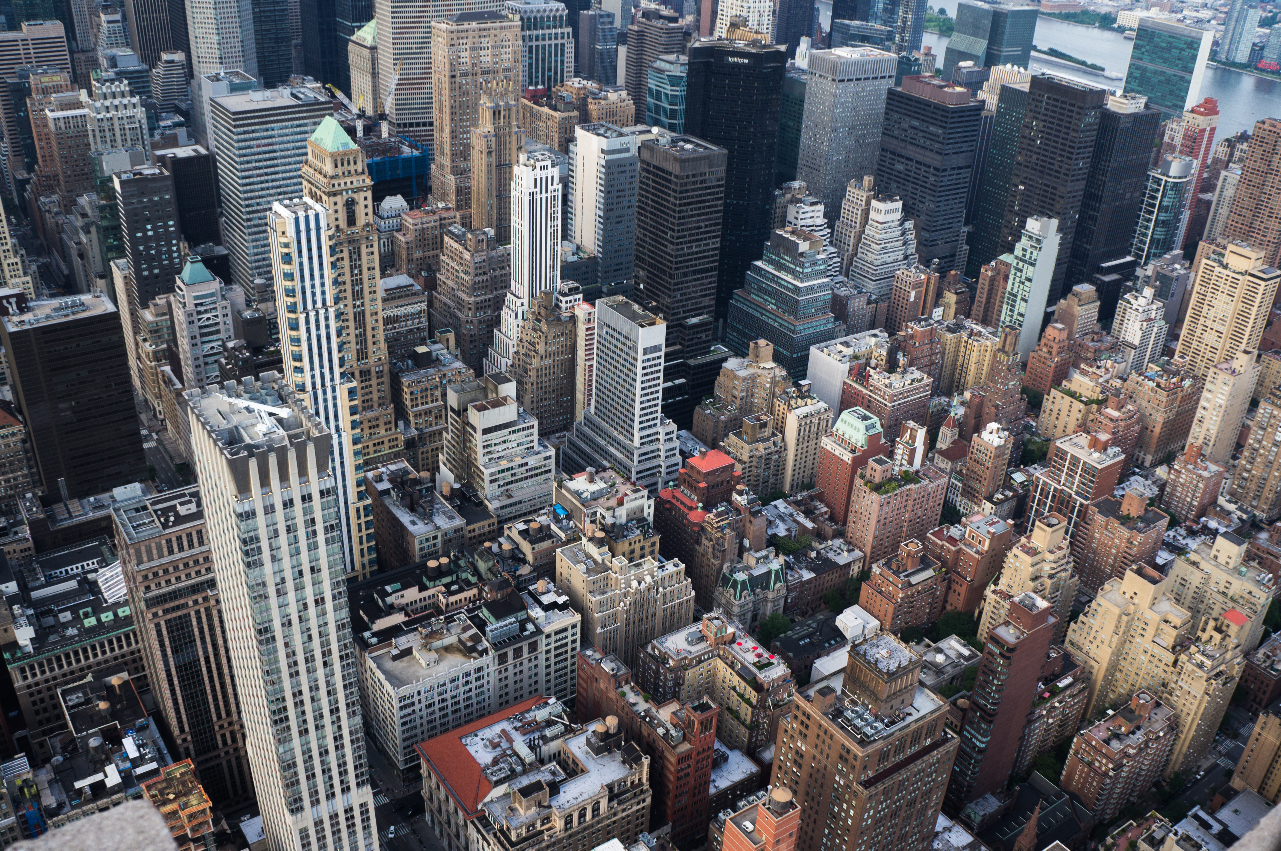 NYC from Empire State buidling