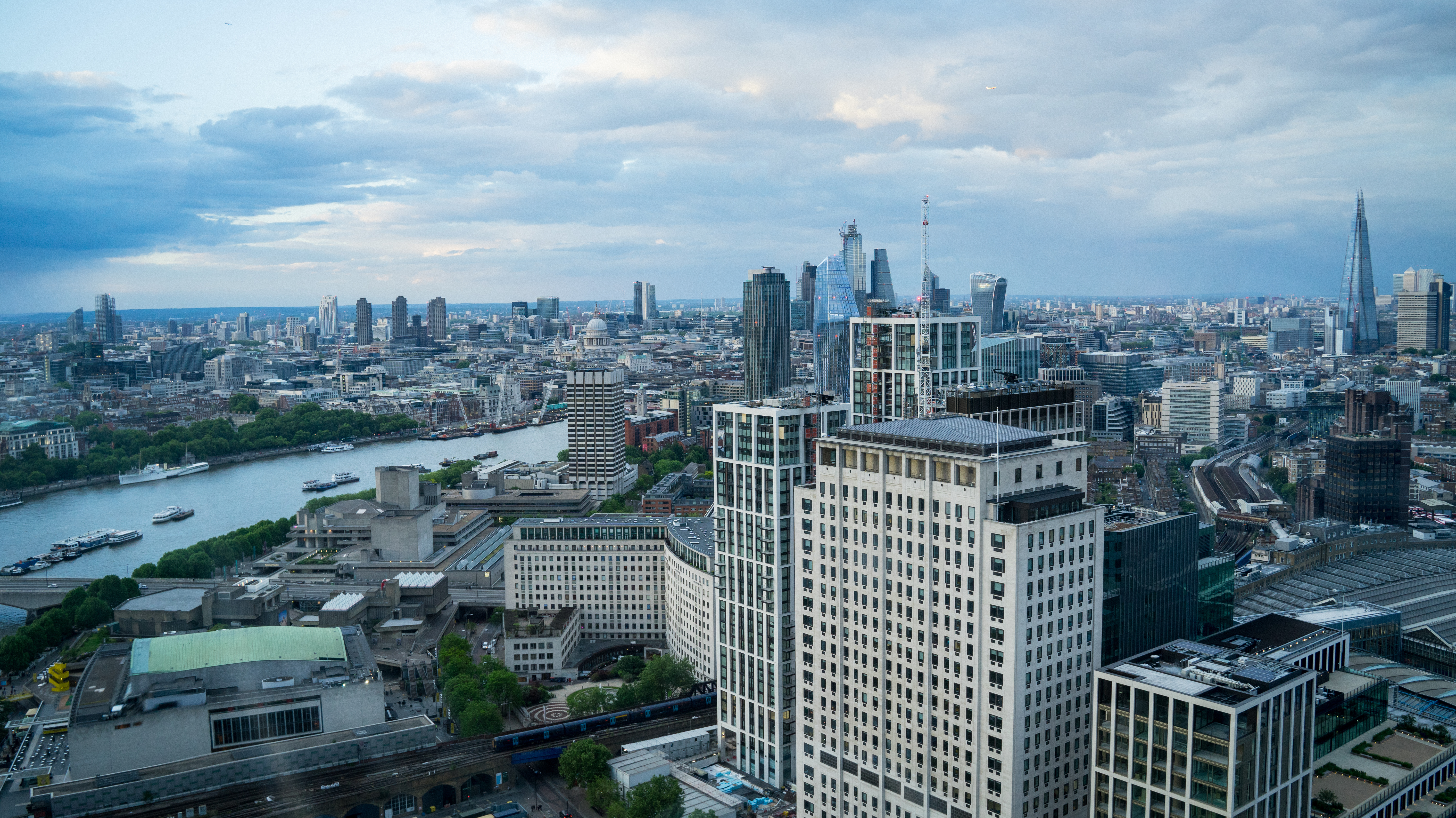 View of London from the Eye